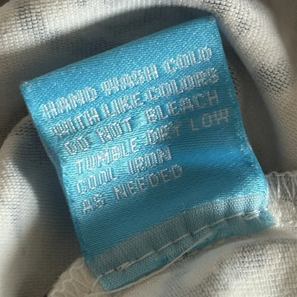 J McLaughlin Tunic Top Catalina Cloth Black White Phoenix Print 3/4 Sleeve Sz M - Picture 9 of 11